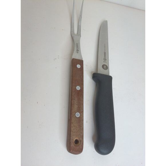 Vintage Mundial Brazil Carving Knife And Serving Fork SET OF 2 - Picture 6 of 6